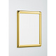 ポスターパネル338 A1 屋内用 4辺開きタテヨコ兼用 カラー:ゴールド (338-G-A1) A1 ゴールド