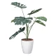 光触媒 人工観葉植物 造花 モンステラ90 (高さ90cm) (213K130) 90cm