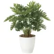 光触媒 人工観葉植物 造花 フレッシュクッカバラM  (高さ45cm) (2215A75) 45cmM