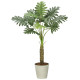 光触媒 人工観葉植物 造花 セローム1.25 (高さ125cm) (2341A170)