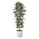 光触媒 人工観葉植物 造花 ベンジャミンスリム1.6 (高さ160cm) (356R290)