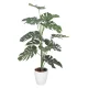光触媒 人工観葉植物 造花 モンステラ1.2 (高さ120cm) (369K220) 120cm