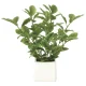 光触媒 人工観葉植物 造花 ミニリーフ (高さ21cm) (936K28) 21cm