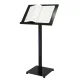 メニュースタンド ブラック (M-42-B) ブラック