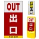 マルチポップサイン用面板のみ(※本体別売) 出口  片面 反射出力 (MPS-SMD212-H(1)) 片面 反射出力
