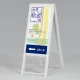 スタンド看板 アルモード 240 屋外用 両面 ホワイト W300×H600 ホワイト W300×H600 