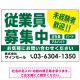 従業員募集中 未経験者歓迎 大きな文字デザイン 求人募集看板 オリジナル プレート看板 グリーン W900×H600 エコユニボード (SP-SMD643C-90x60U) グリーン W900×H600 エコユニボード