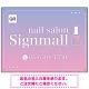 ネイルポリッシュモチーフがかわいいグラデーションデザイン ネイルサロン向けデザインプレート看板 ピンク W600×H450 エコユニボード(SP-SMD773A-60x45U) ピンク W600×H450 エコユニボード