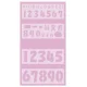 37-20 POPプレート 数字3サイズ組み 数字3種