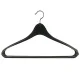紳士プラスチックハンガー FH421 ブラック 黒