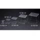 アクリル4面ボックス 透明 100角 100mm角