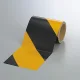 反射トラテープ (セパ付) 黒/黄 150mm幅×10m巻 (374-07) 黒／黄 150mm幅