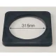 カラーコーン用ウエイト(700mmH用) 黒 (385-41) 黒