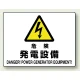 ヨコ型 危険標識 225×300 危険 発電設備 エコボード (804-55B) 危険 発電設備 エコボード
