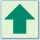 床面貼付蓄光ステッカー ↑ (矢印のみ) (829-17) ↑ (矢印のみ)