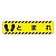 すべり止め路面標識150×600 とまれ (835-41)