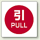 ミニステッカー(12枚1組) 50×50 引 (838-39)