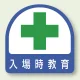 安全管理関係ステッカー 2枚1組 入場時教育 (851-07) 入場時教育