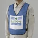 両面表示付ベスト 安全パトロール 青 (873-91BL) 安全パトロール 青