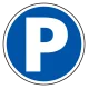 (サインタワー同時購入用)上部標識 Pマーク (887-701) Pマーク