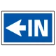 下部標識 ←IN (サインタワー同時購入用) (887-741L) ←IN