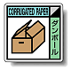 建築業協会統一標識 ダンボール 400角 ボード (KK-104) 400角(ボード)