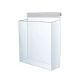PGSK看板専用 パンフレットケース単品 屋内用(フタなし) シルバー (PGSKP-W115H(S)) 屋内用(フタなし) シルバー