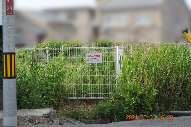 立入禁止のプレート看板を製作しました！