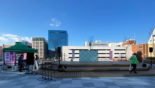 地域活性に尽力する会社のバックパネルを製作しました!