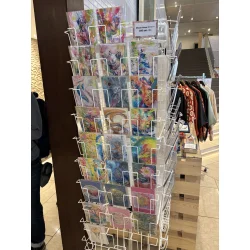 10段ポストカード入 3列4面回転カード入れ 10段/8段 | 店舗用品通販の 10段ポストカード入 3列4面回転カード入れ 10段/8段 | 店舗用品通販の