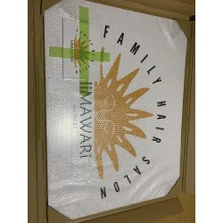 大きいサイズと小さいサイズ2種の特注サイズのプレート看板を製作しました！