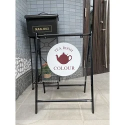 丸型ロゴが浮いて見える！？コーヒーショップ様のオシャレな店頭看板を製作いたしました。