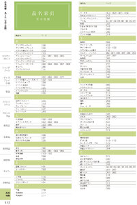 しつらいの栞 vol.6 カタログ P.117 - 索引／索引