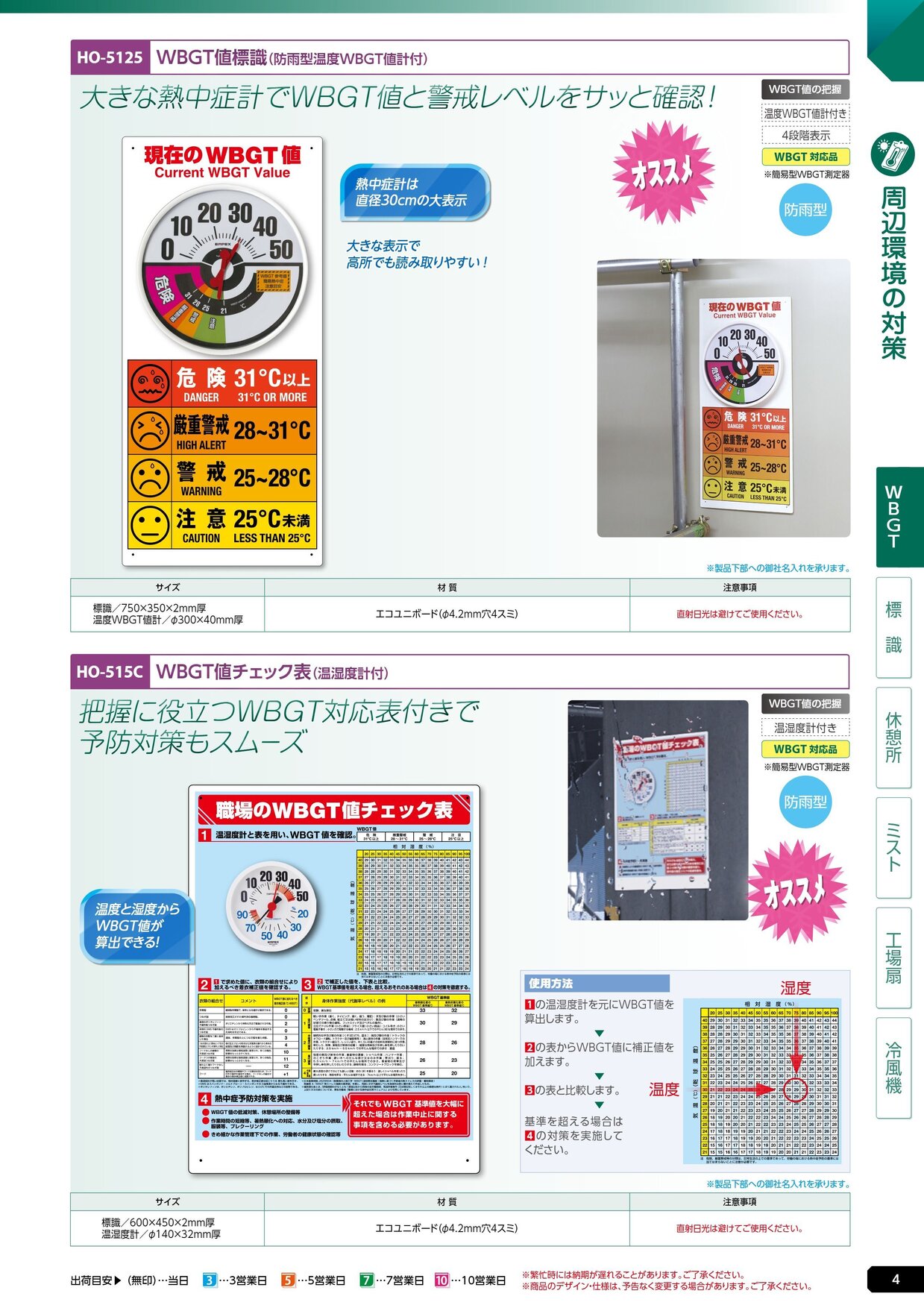 ユニット 熱中症対策用品カタログ 2026年版（166R） P.4