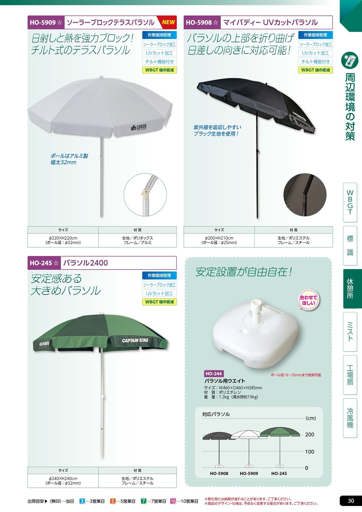 ユニット 熱中症対策用品カタログ 2026年版（166R） P.30