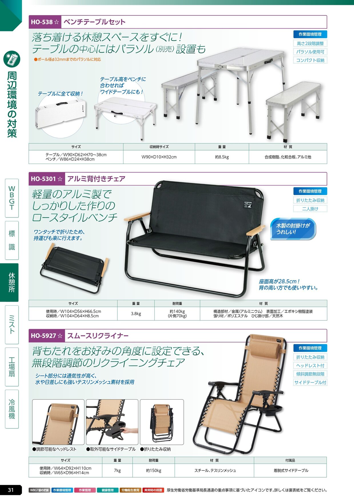 ユニット 熱中症対策用品カタログ 2026年版（166R） P.31