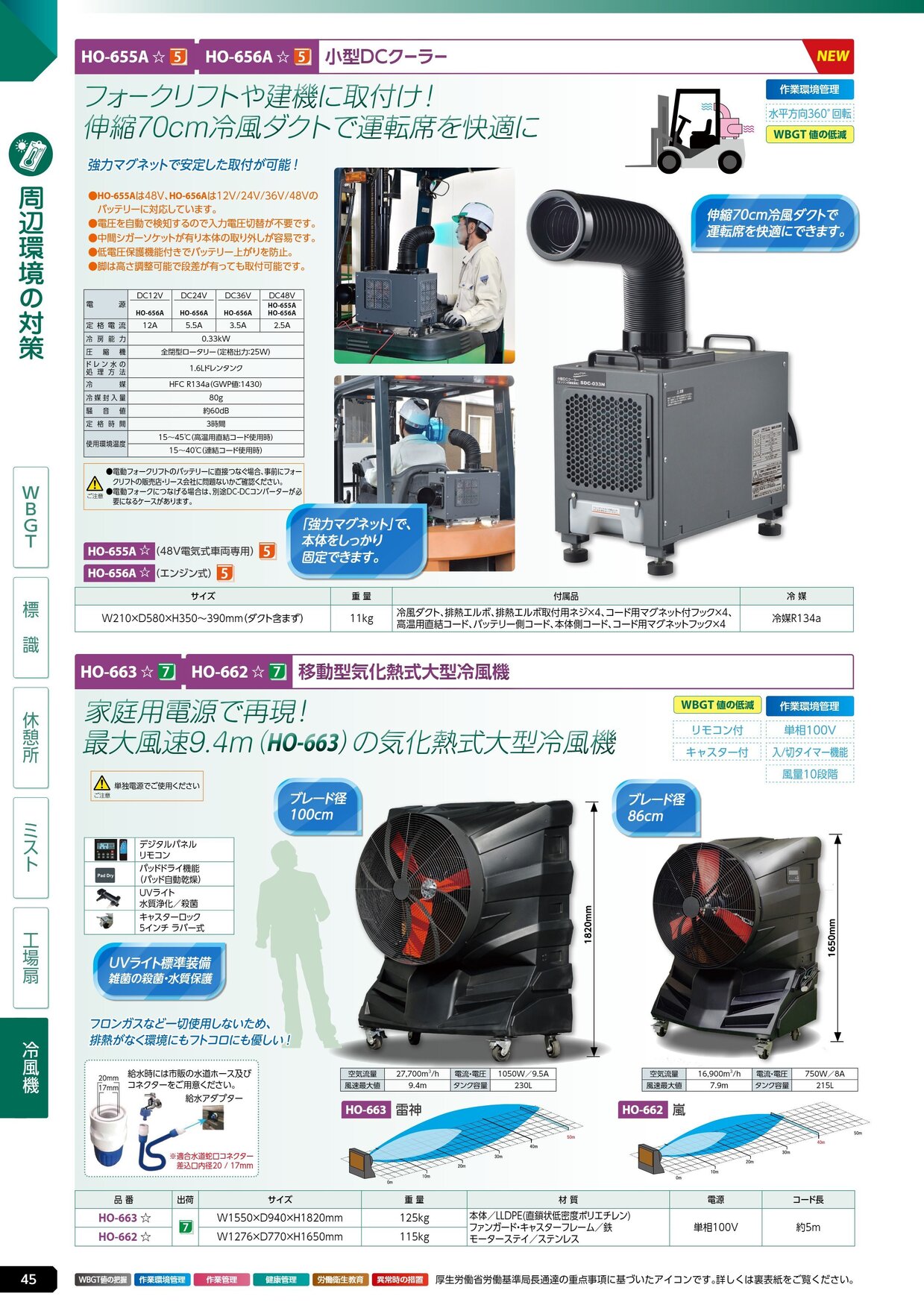ユニット 熱中症対策用品カタログ 2026年版（166R） P.45