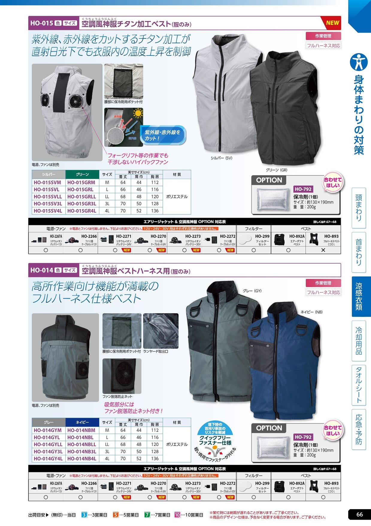 ユニット 熱中症対策用品カタログ 2026年版（166R） P.66