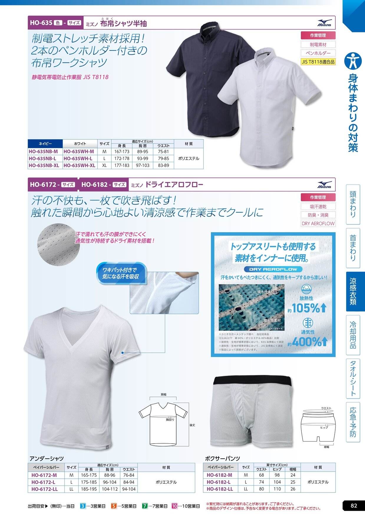 ユニット 熱中症対策用品カタログ 2026年版（166R） P.82