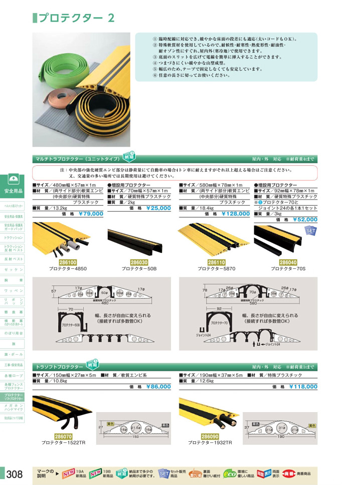 カタログ P.308-プロテクター／プロテクター 1