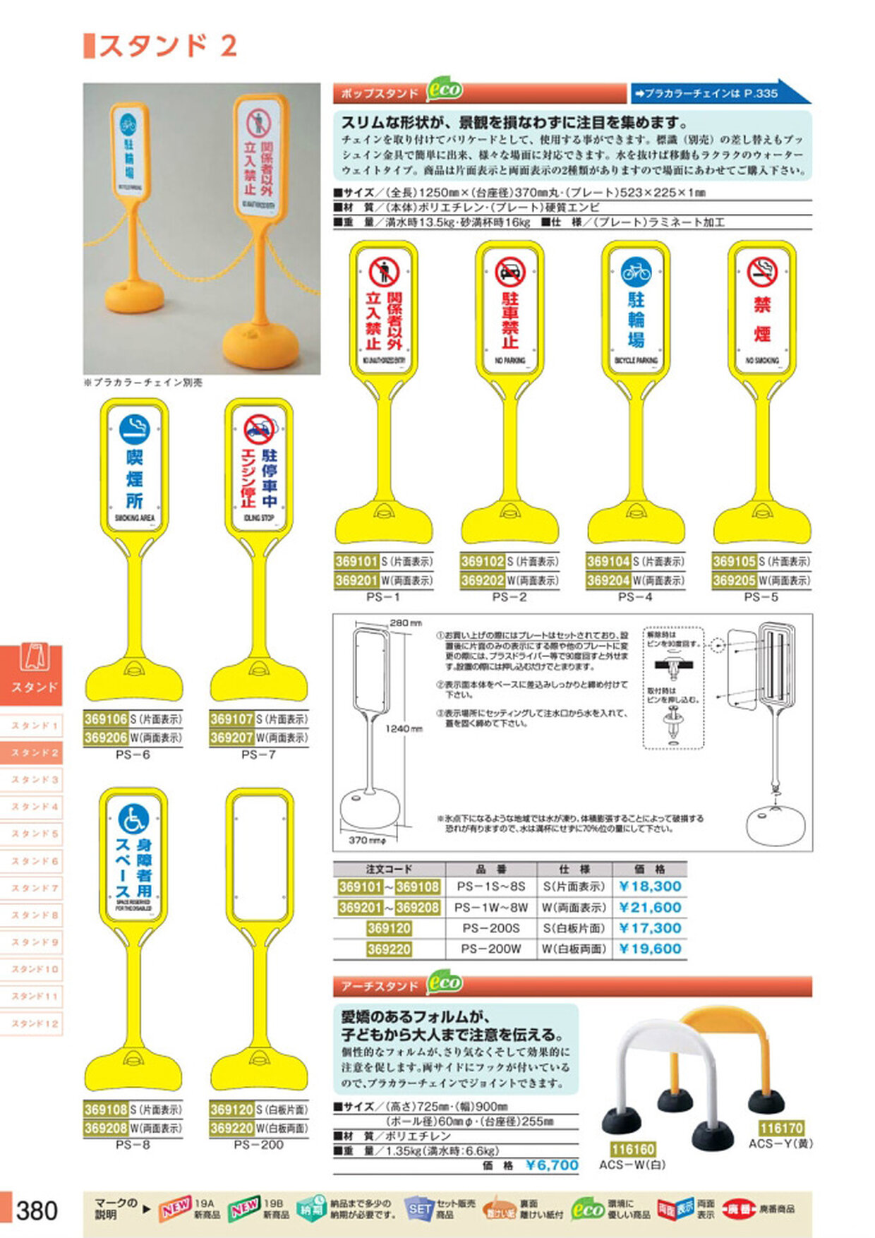 安全用品・安全標識総合カタログ 2019B P.380