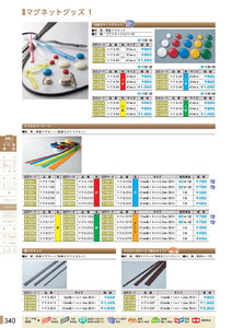 安全用品・安全標識総合カタログ 2019B P.340 - マグネットシート／マグネットシート (2)