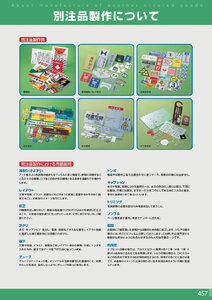 安全用品・安全標識総合カタログ 2019B P.457 - 別注品製作について／別注品製作について (1)